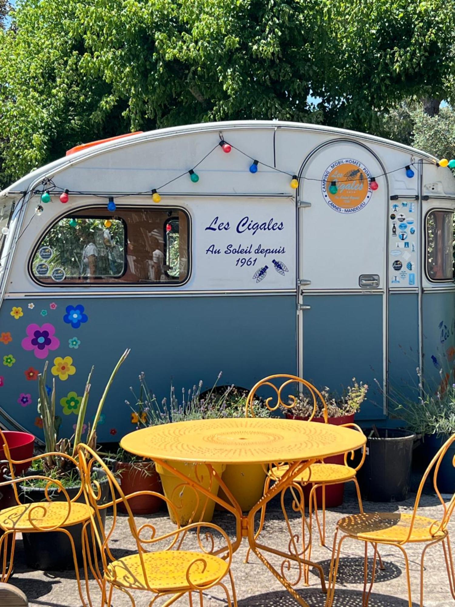 Hotel Camping Les Cigales Mandelieu Exterior foto