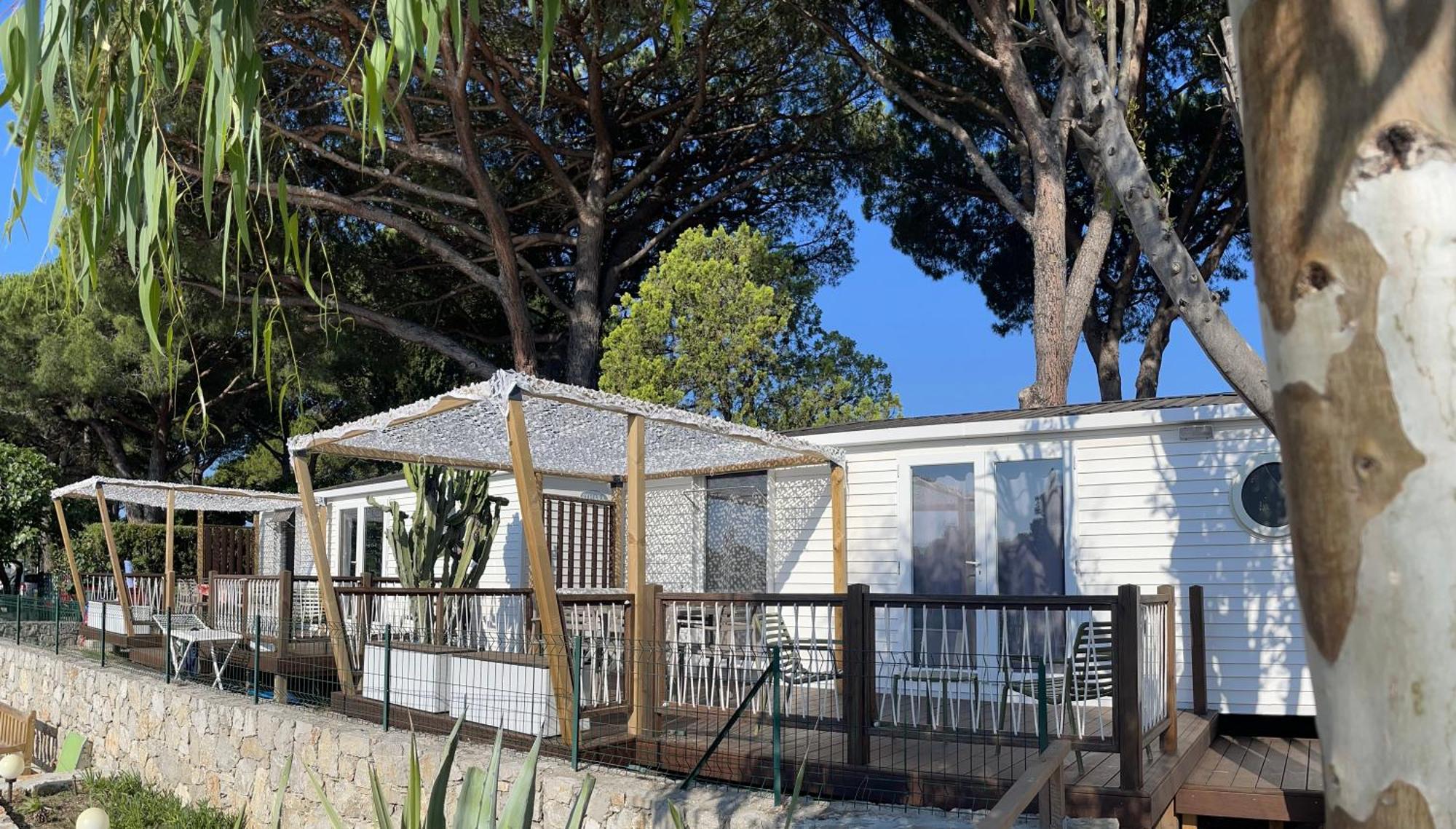 Hotel Camping Les Cigales Mandelieu Exterior foto