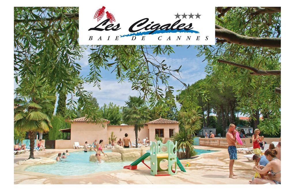 Hotel Camping Les Cigales Mandelieu Exterior foto